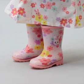 Usako Floral Rain Boots